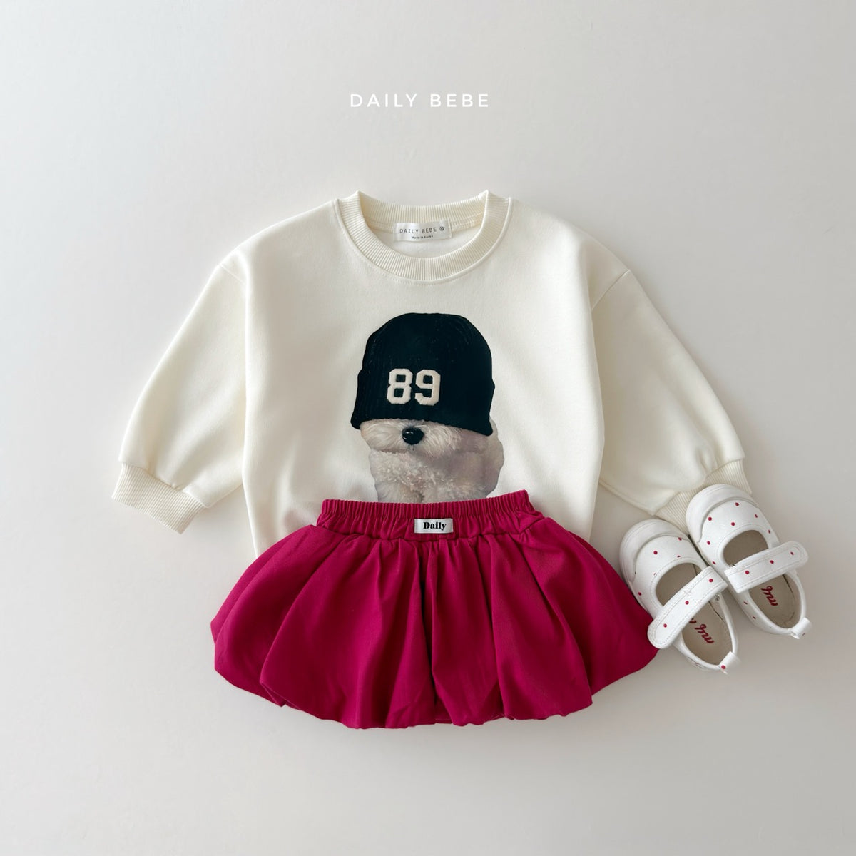 韓國童裝 26秋| DD35 Bichon Sweatshirt 衛衣