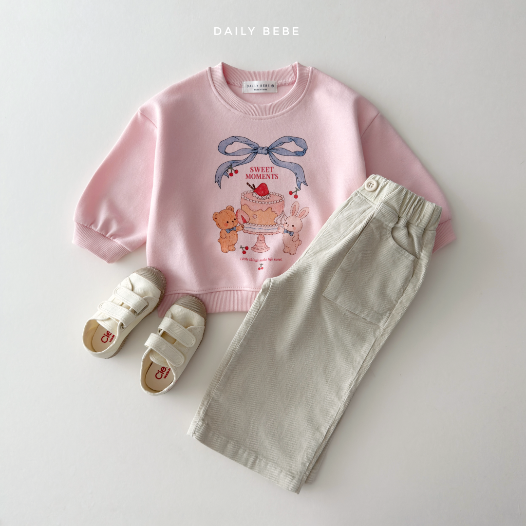 韓國童裝 26秋| DD46 Corduroy Wide Pants 長褲