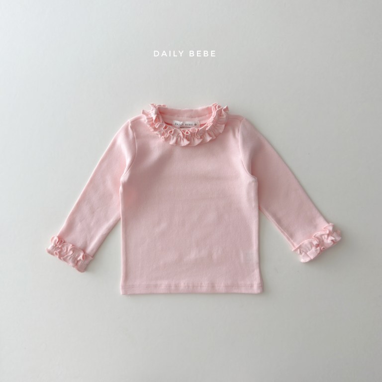 韓國童裝 26秋| DD26 Frill Sharrr Tee 上衣