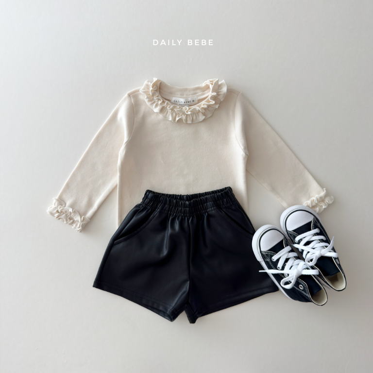 韓國童裝 26秋| DD26 Frill Sharrr Tee 上衣
