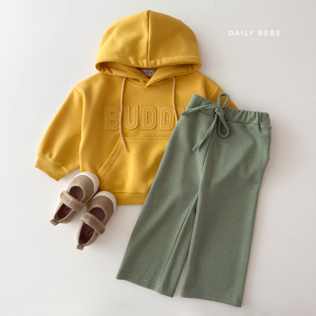 韓國童裝 26秋| DD36 Knit Wide Pants 長褲