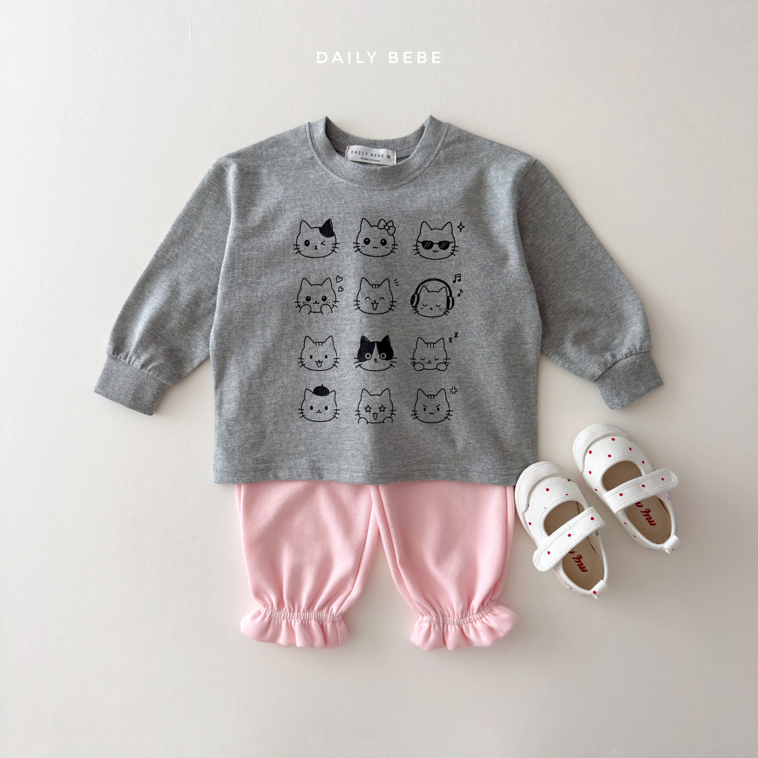韓國童裝 26秋| DD17 Printed Cute Tee 上衣