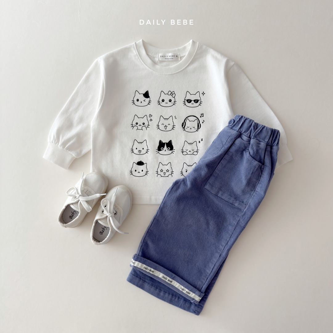 韓國童裝 26秋| DD17 Printed Cute Tee 上衣