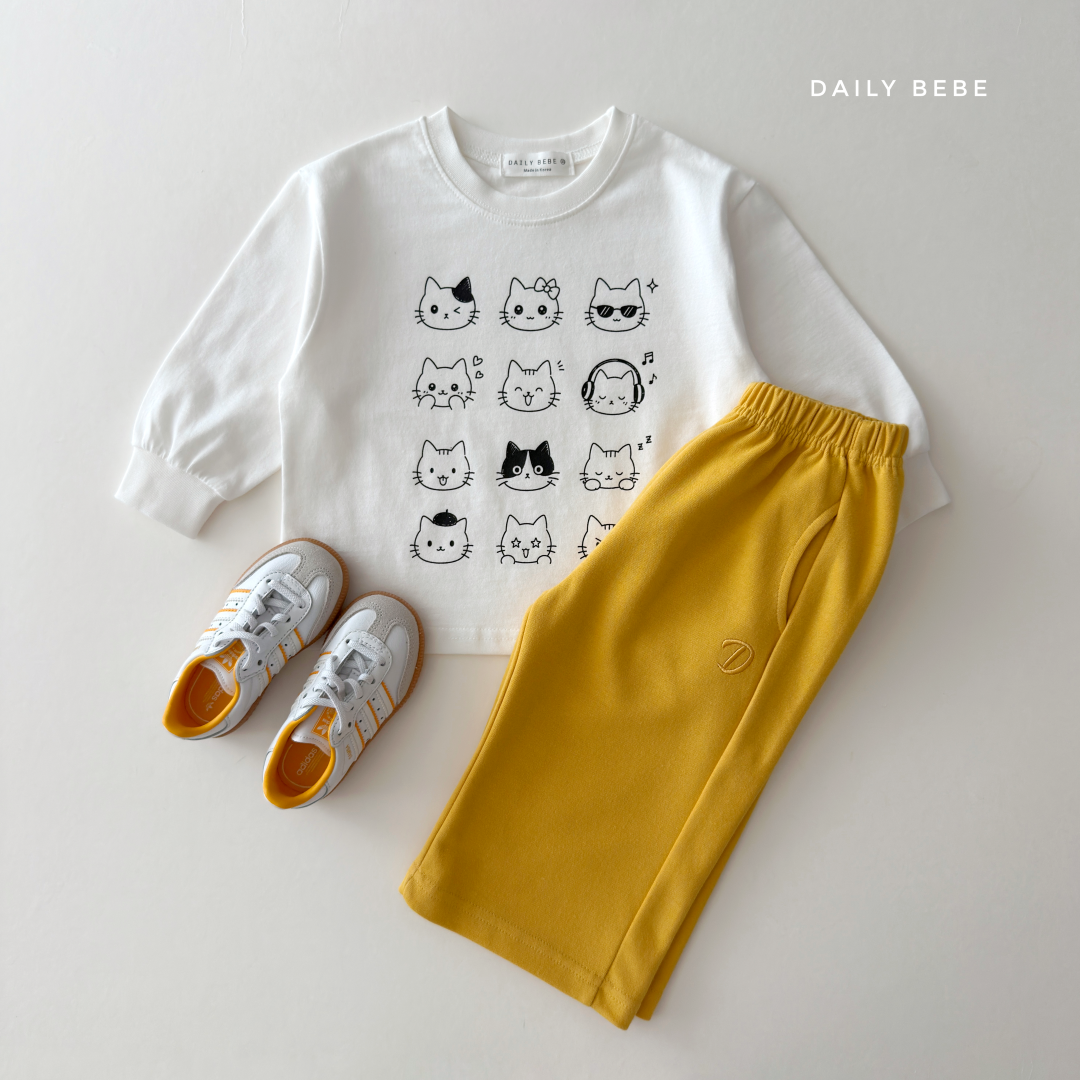 韓國童裝 26秋| DD17 Printed Cute Tee 上衣