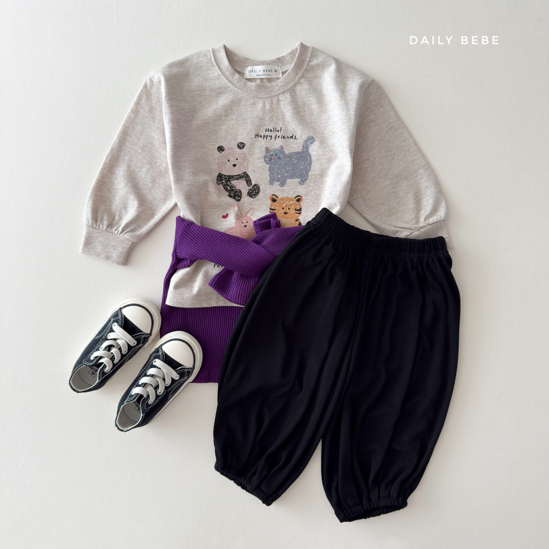 韓國童裝 26秋| DD40 Harem Pants 長褲