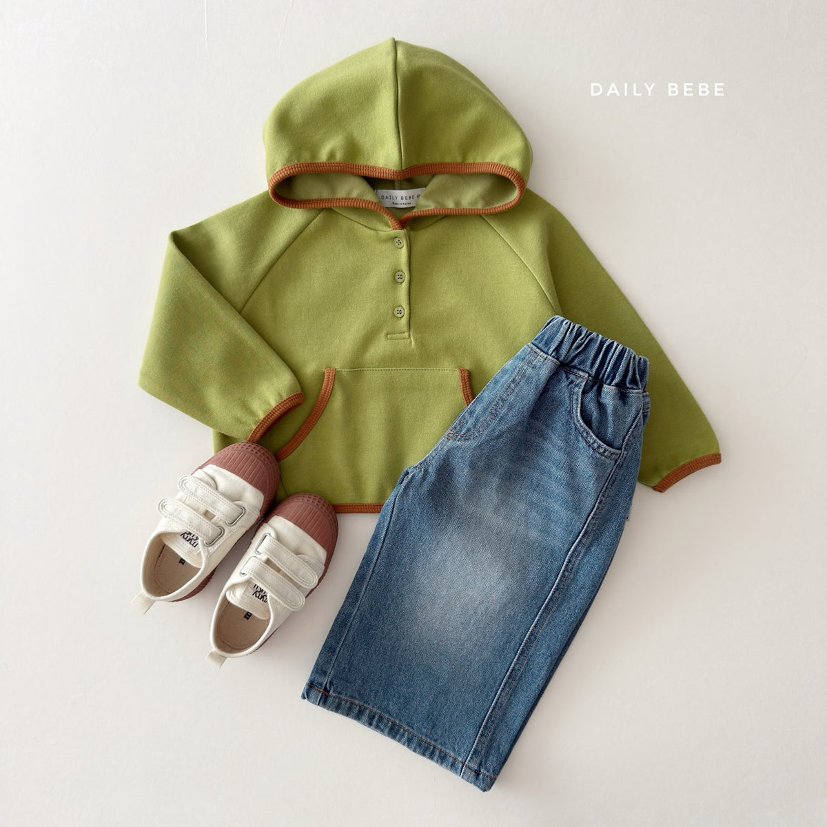 韓國童裝 26秋| DD30 Colored Pencil Hoodie 衛衣