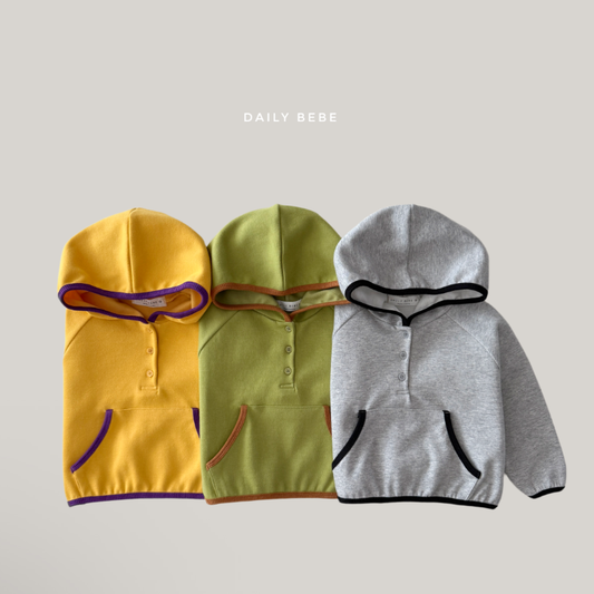 韓國童裝 26秋| DD30 Colored Pencil Hoodie 衛衣