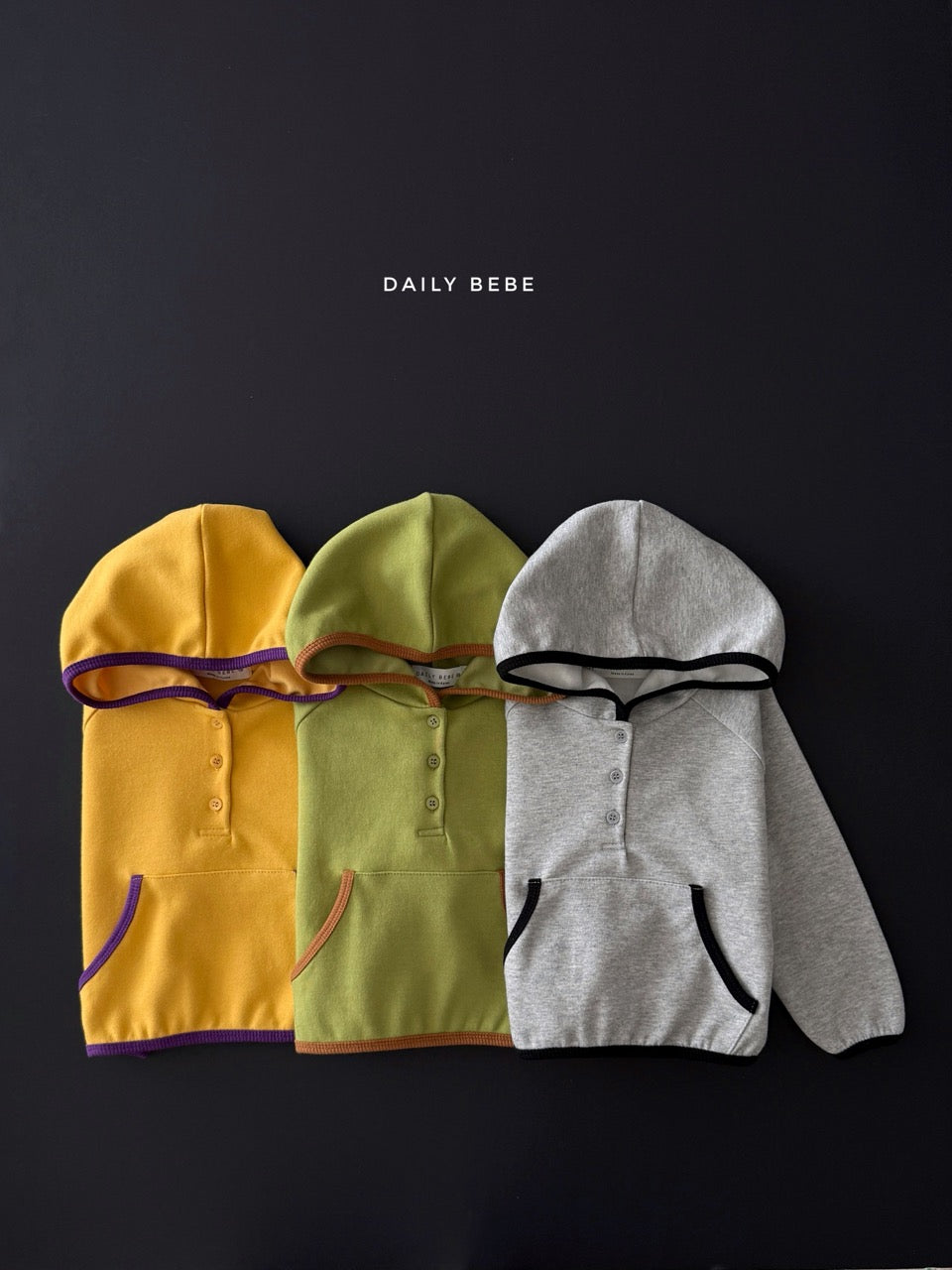 韓國童裝 26秋| DD30 Colored Pencil Hoodie 衛衣