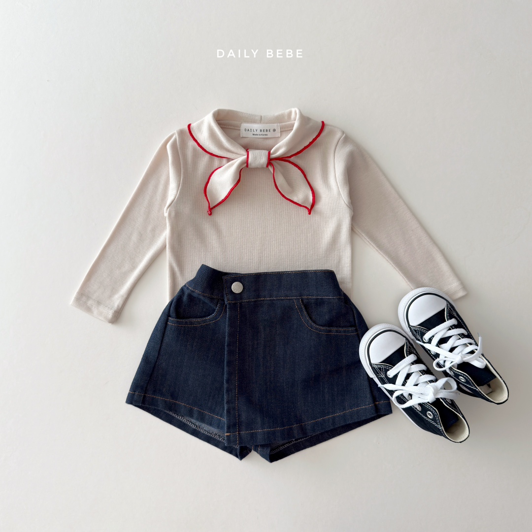 韓國童裝 26秋| DD42 Wrap Skort 裙褲