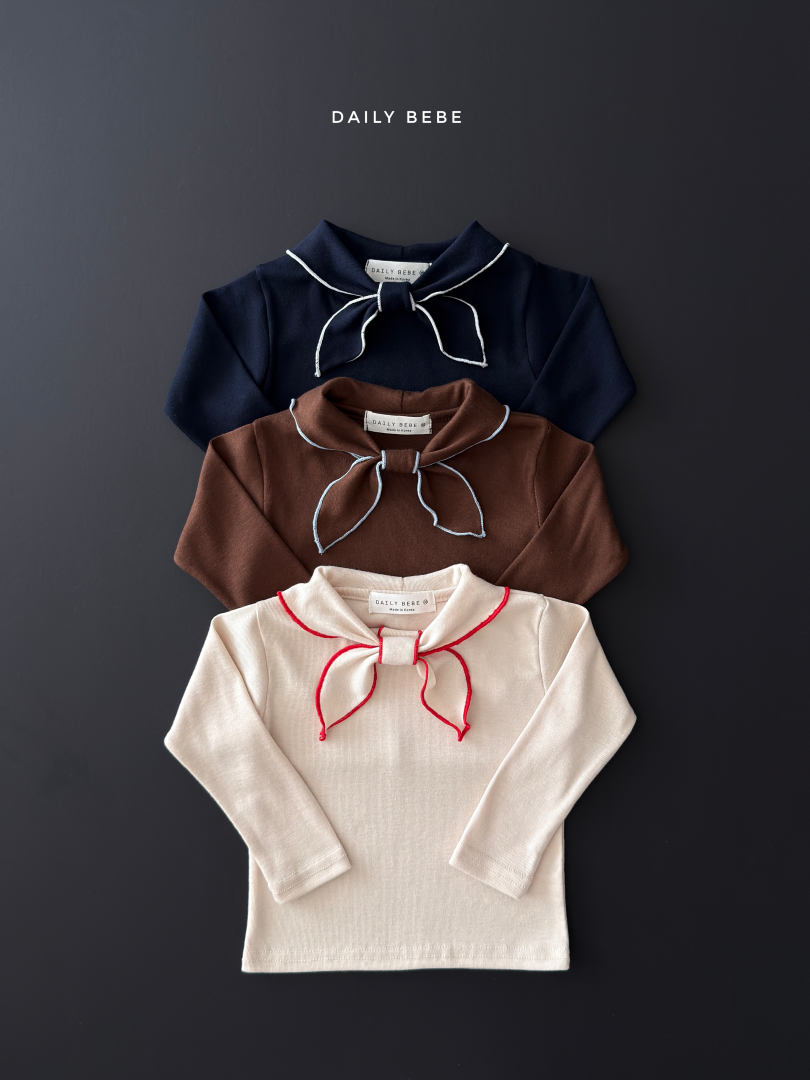 韓國童裝 26秋| DD18 Scarf Tee 上衣
