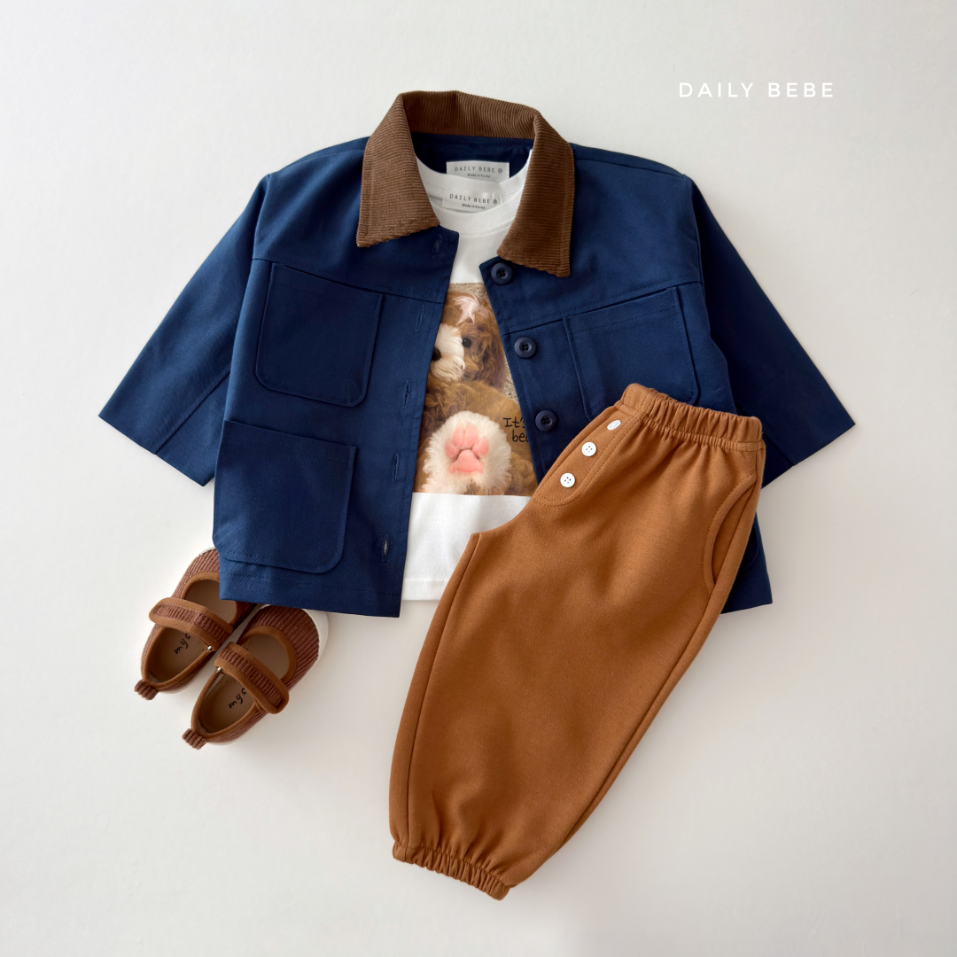 韓國童裝 26秋| DD07 Work Jacket 外套