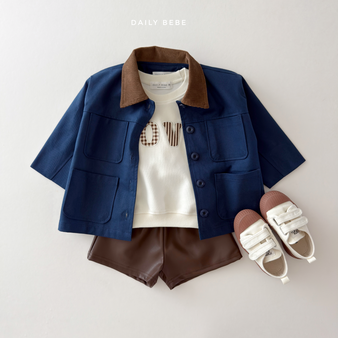 韓國童裝 26秋| DD07 Work Jacket 外套