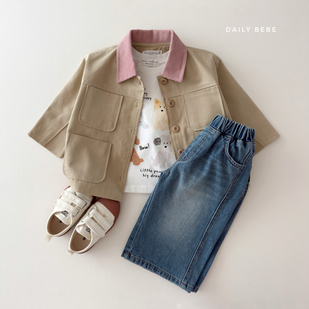 韓國童裝 26秋| DD07 Work Jacket 外套