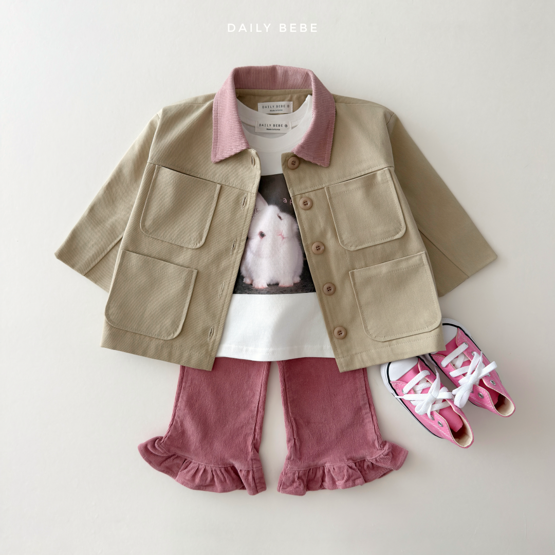 韓國童裝 26秋| DD07 Work Jacket 外套