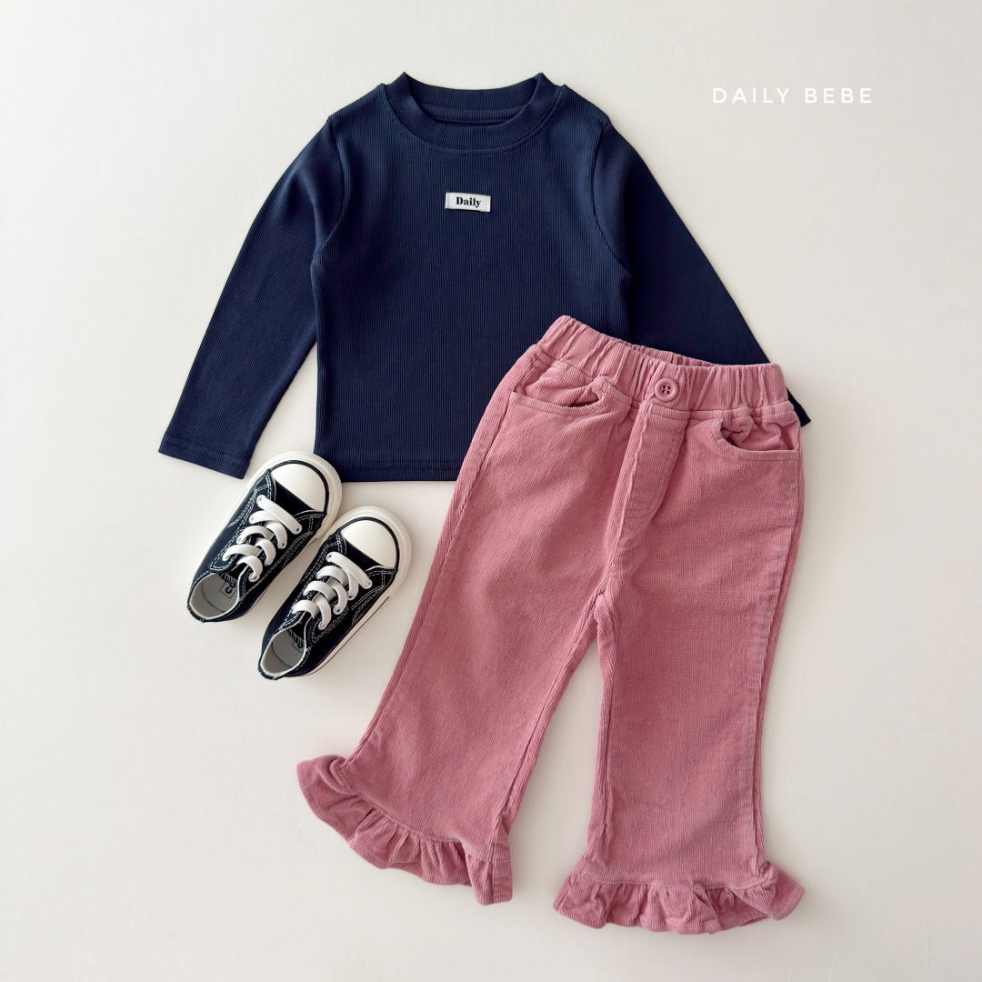 韓國童裝 26秋| DD16 DD Plain Tee 上衣