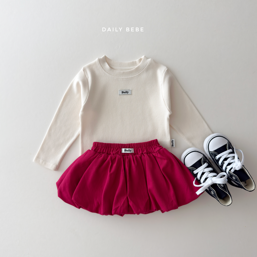 韓國童裝 26秋| DD16 DD Plain Tee 上衣