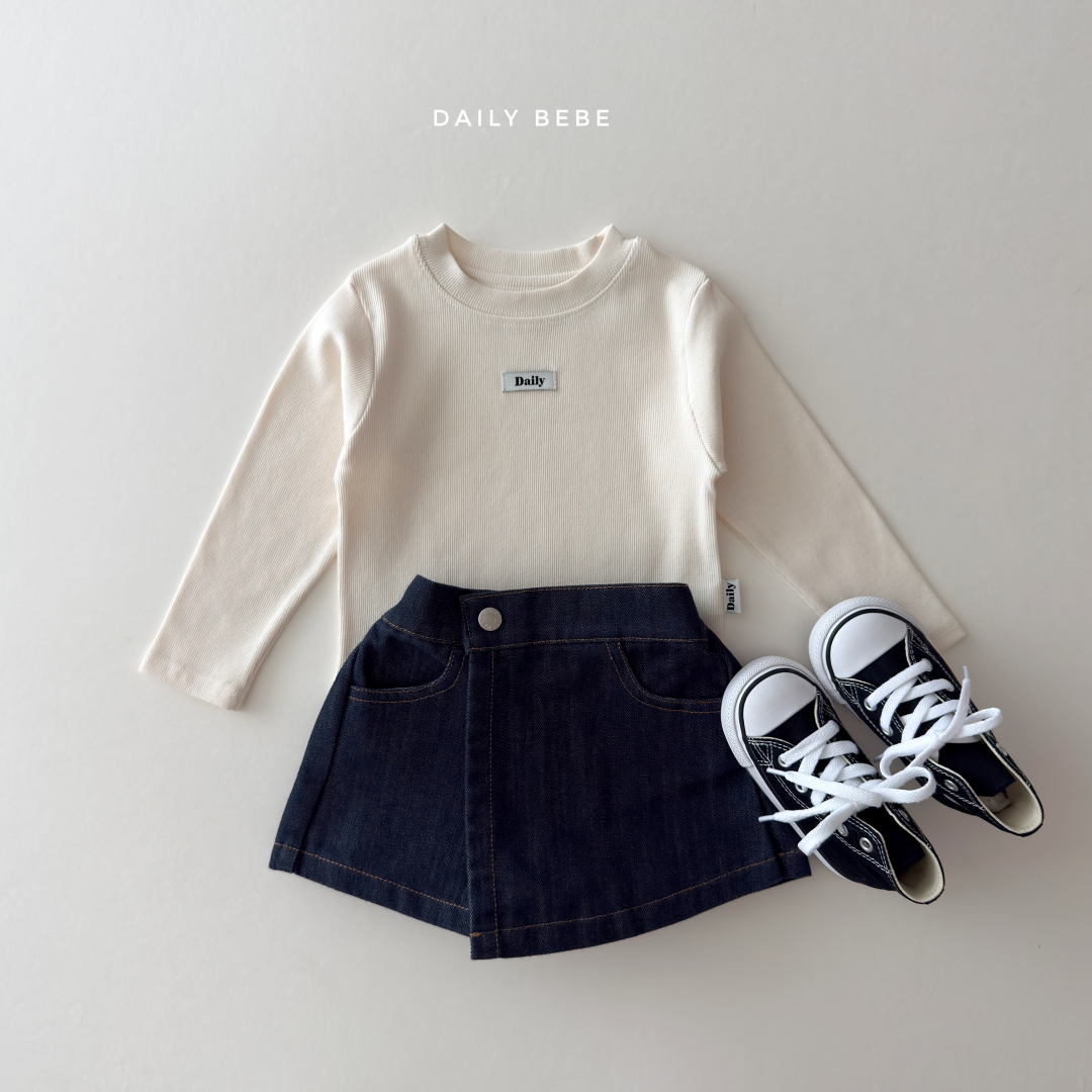 韓國童裝 26秋| DD16 DD Plain Tee 上衣