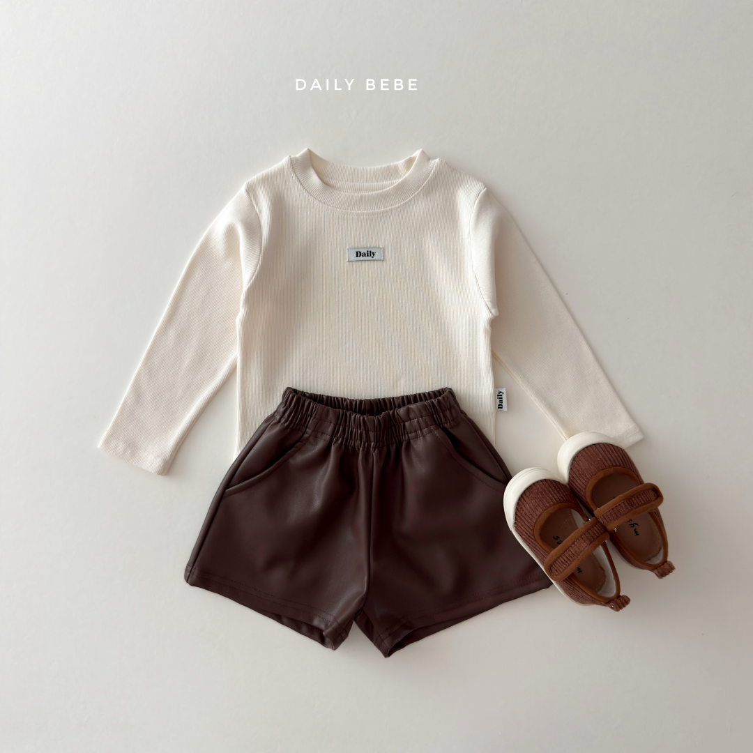 韓國童裝 26秋| DD16 DD Plain Tee 上衣