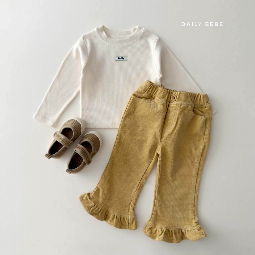 韓國童裝 26秋| DD16 DD Plain Tee 上衣