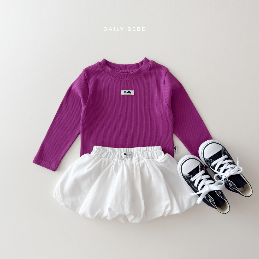 韓國童裝 26秋| DD16 DD Plain Tee 上衣