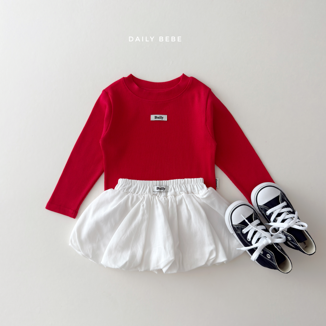 韓國童裝 26秋| DD16 DD Plain Tee 上衣