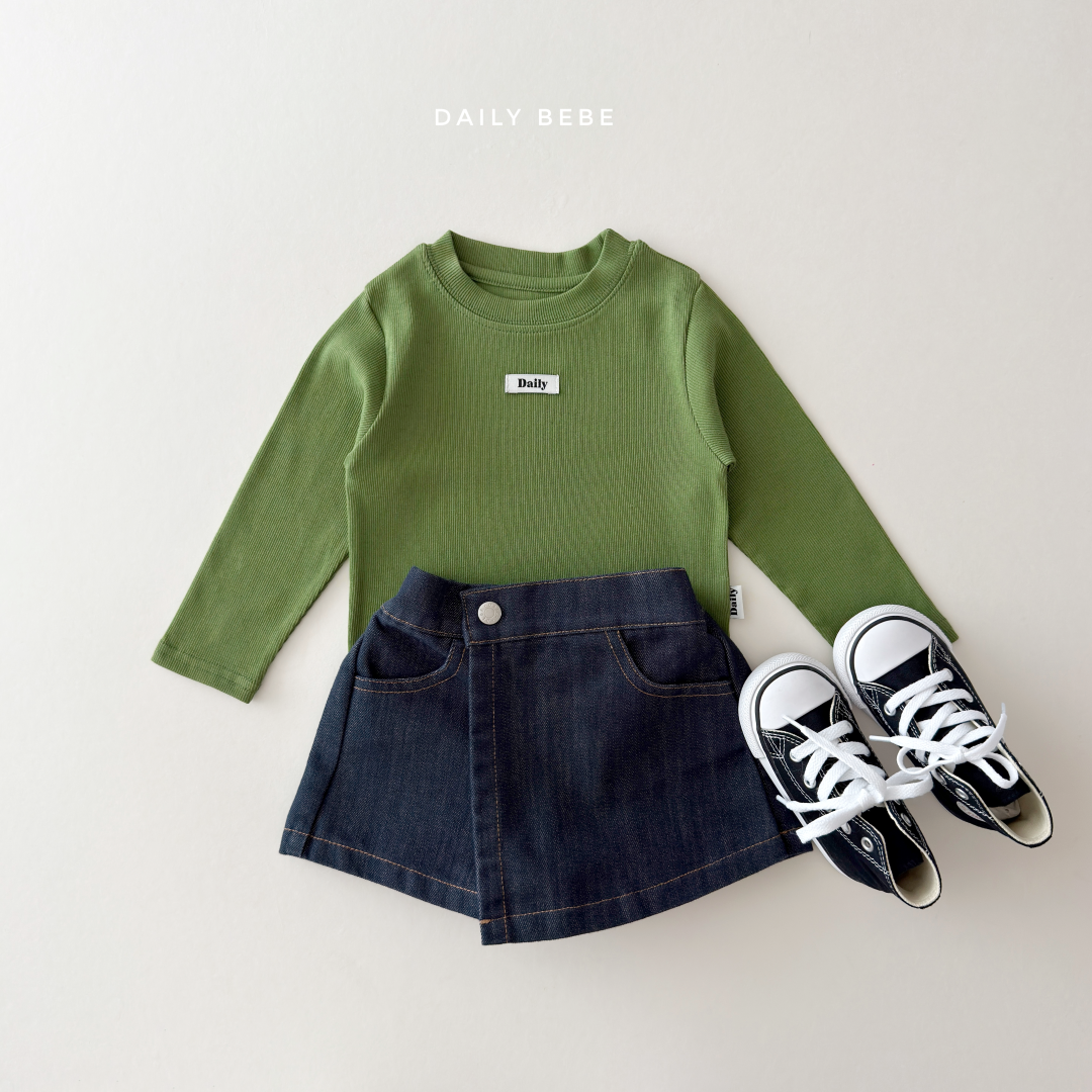 韓國童裝 26秋| DD16 DD Plain Tee 上衣