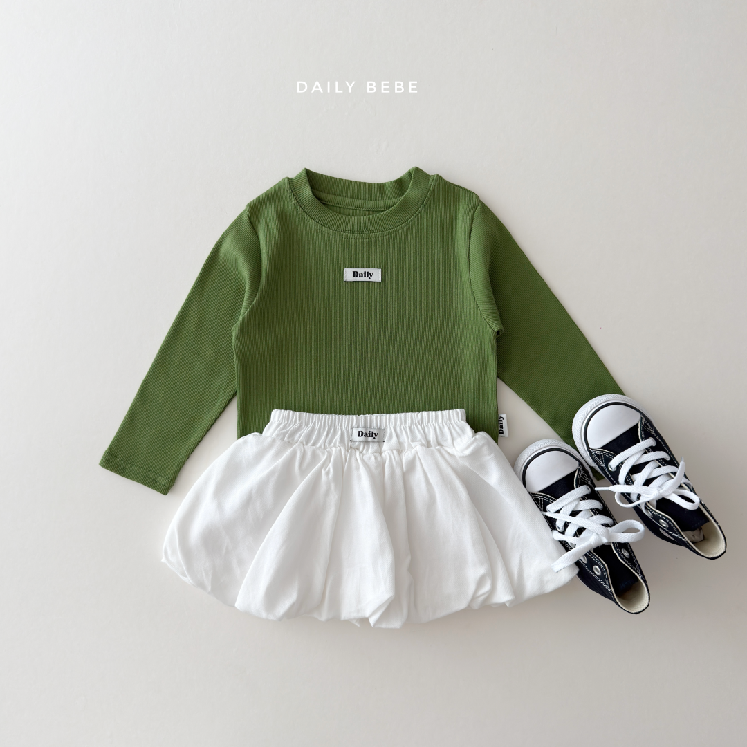 韓國童裝 26秋| DD16 DD Plain Tee 上衣