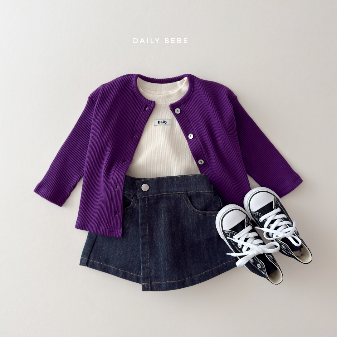 韓國童裝 26秋| DD42 Wrap Skort 裙褲