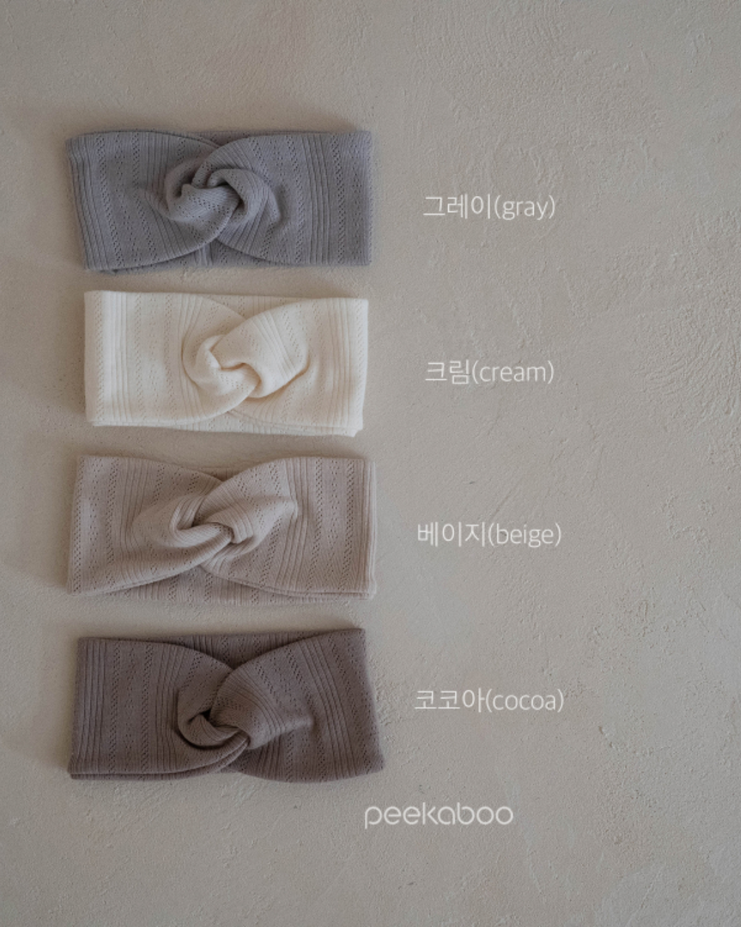 PEEKABOO 韓國正品 | PP24104 BECOMING HAIRBAND - FLO | FLOWERKKOCH 