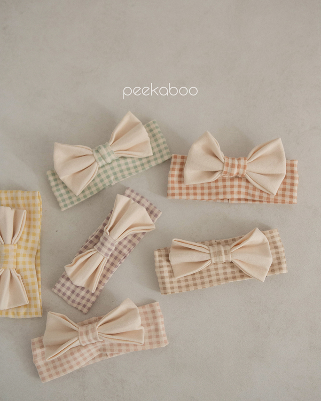 PEEKABOO 韓國正品 | PP24113 SQUARE RIBBON HAIRBAND - FLO | FLOWERKKOCH 