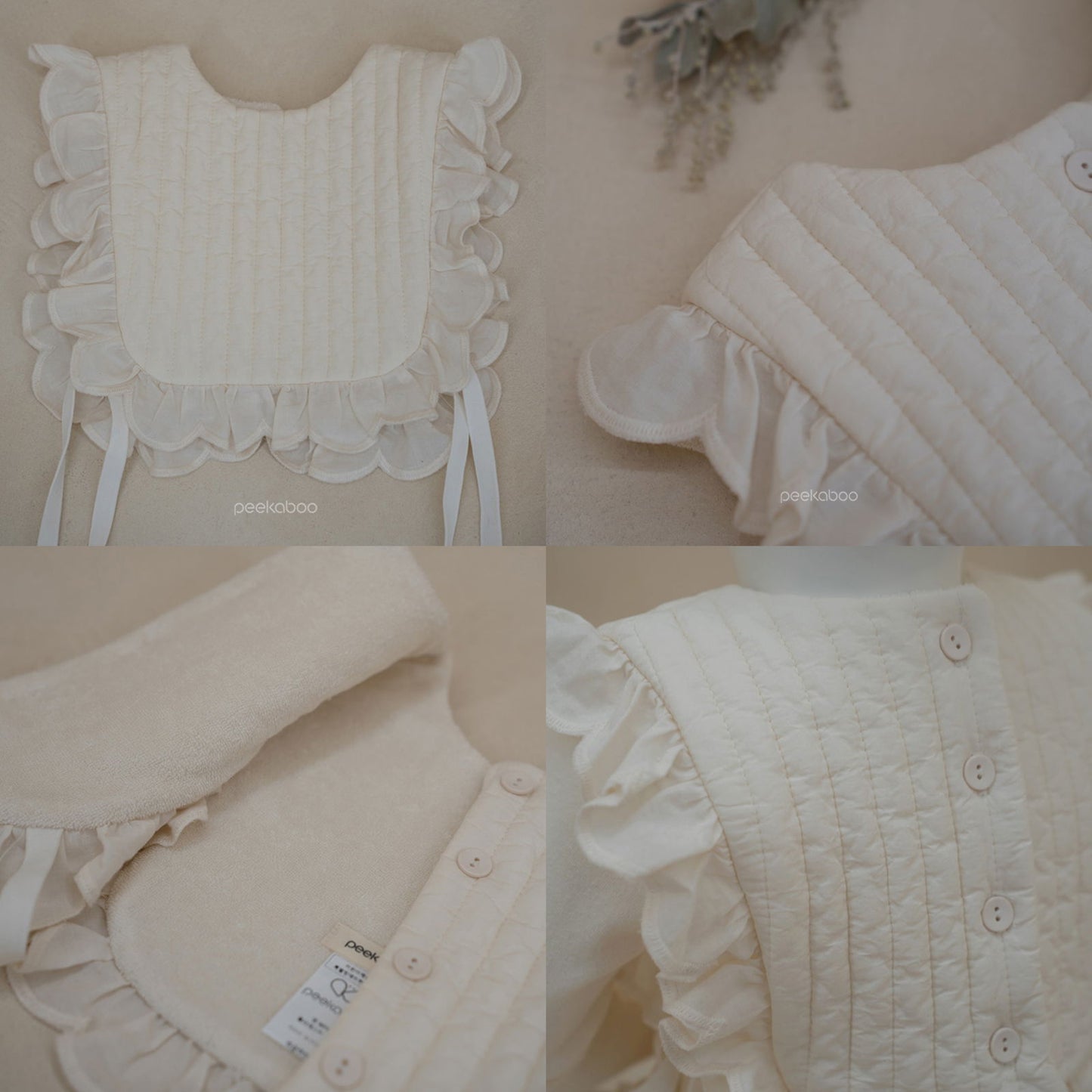 PEEKABOO 韓國正品 | PP24405 BIB - FLO | FLOWERKKOCH 
