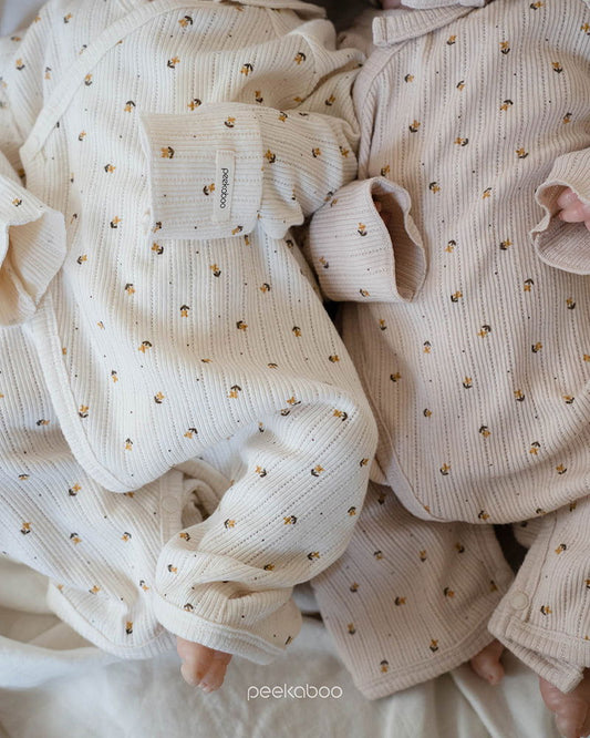 PEEKABOO 韓國正品 | PP24412 MOSS NEWBORN SET (0-3M) - FLO | FLOWERKKOCH 