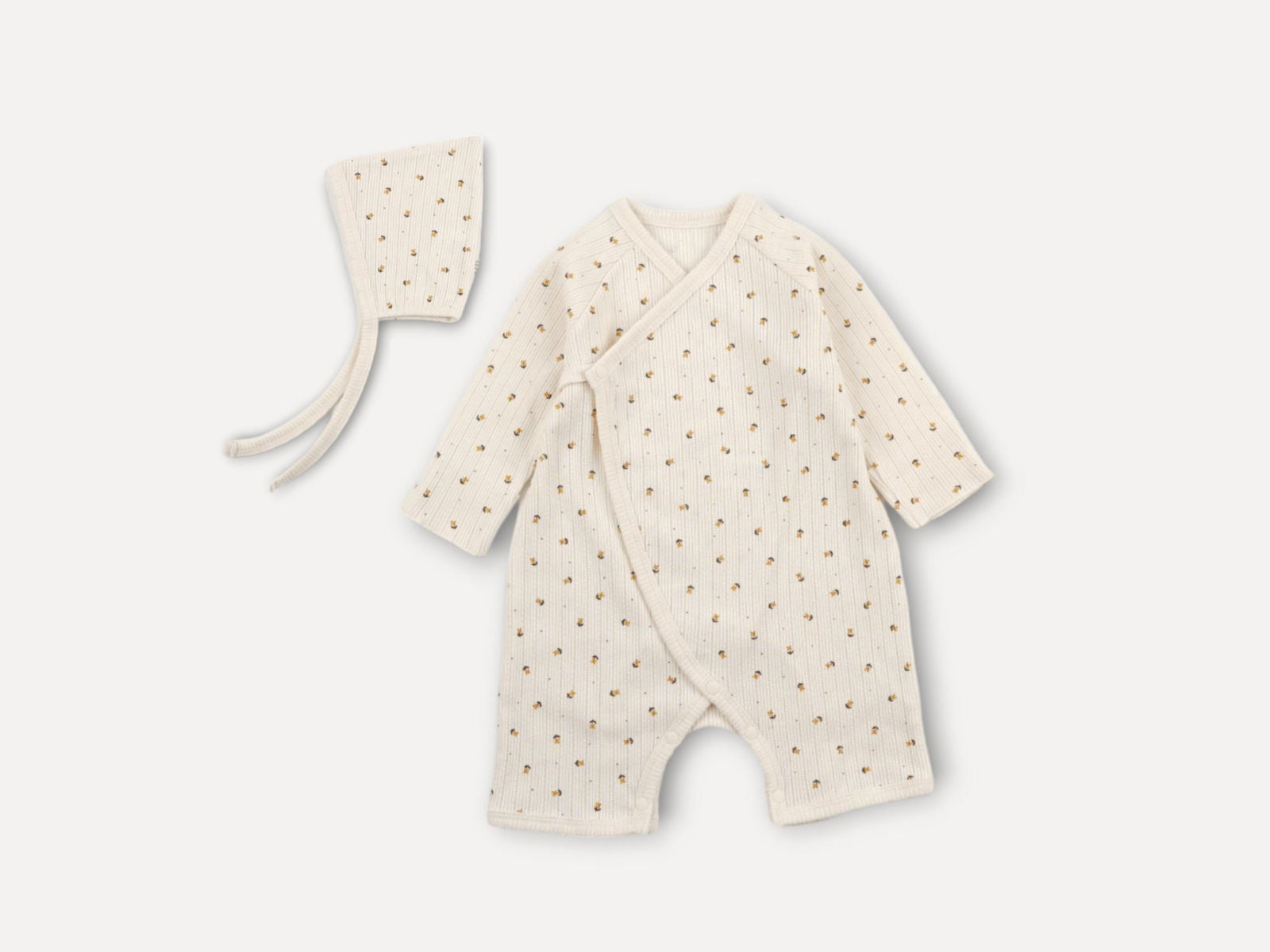 PEEKABOO 韓國正品 | PP24412 MOSS NEWBORN SET (0-3M) - FLO | FLOWERKKOCH 