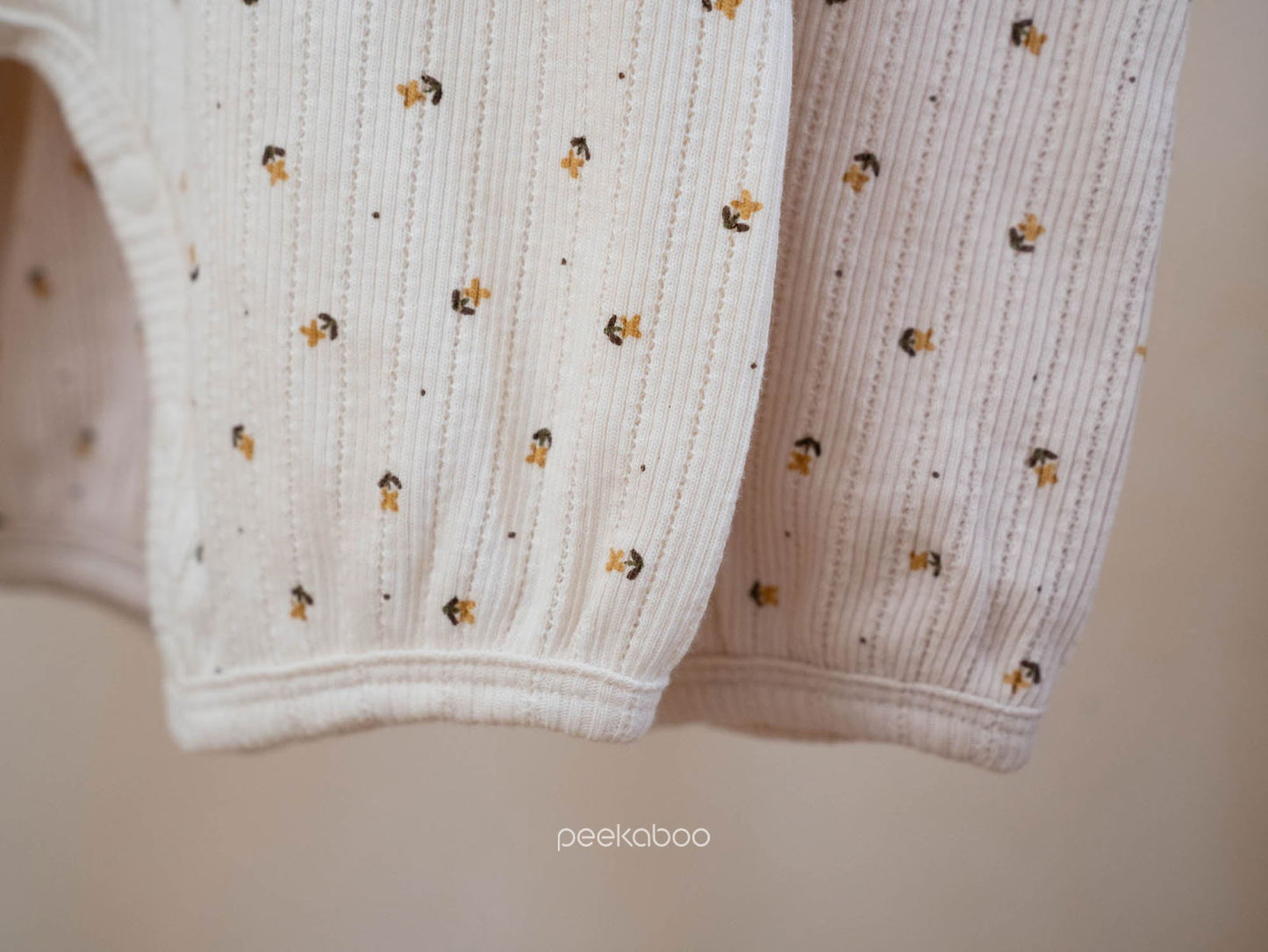 PEEKABOO 韓國正品 | PP24413 MOSS BODYSUIT (6M/12M/18M) - FLO | FLOWERKKOCH 