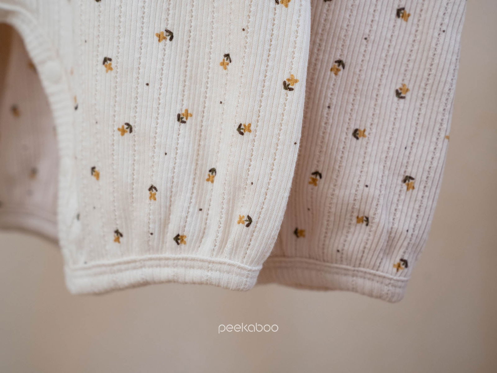 PEEKABOO 韓國正品 | PP24413 MOSS BODYSUIT (6M/12M/18M) - FLO | FLOWERKKOCH 