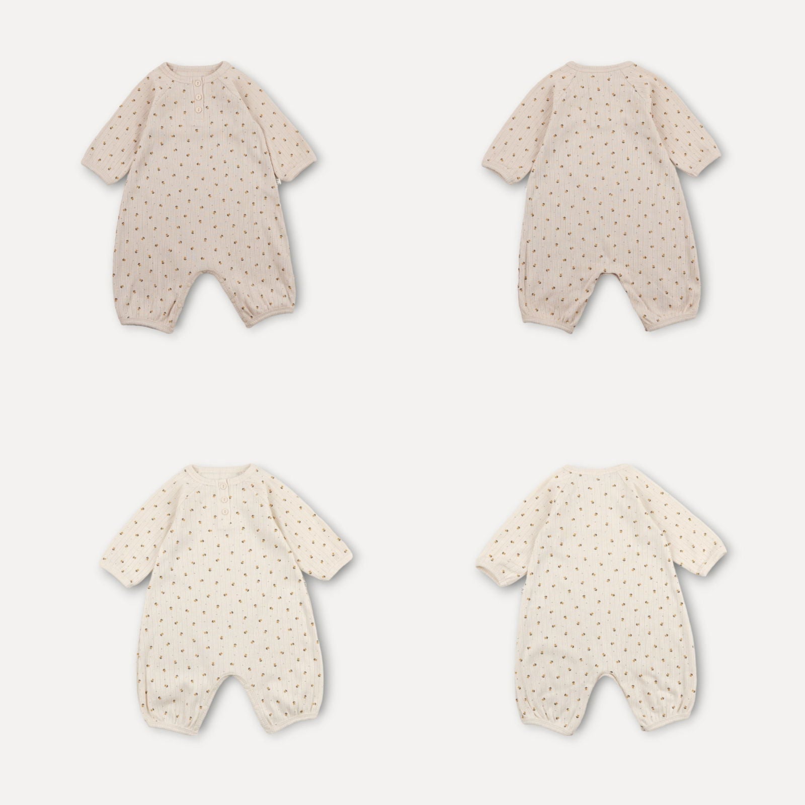 PEEKABOO 韓國正品 | PP24413 MOSS BODYSUIT (6M/12M/18M) - FLO | FLOWERKKOCH 