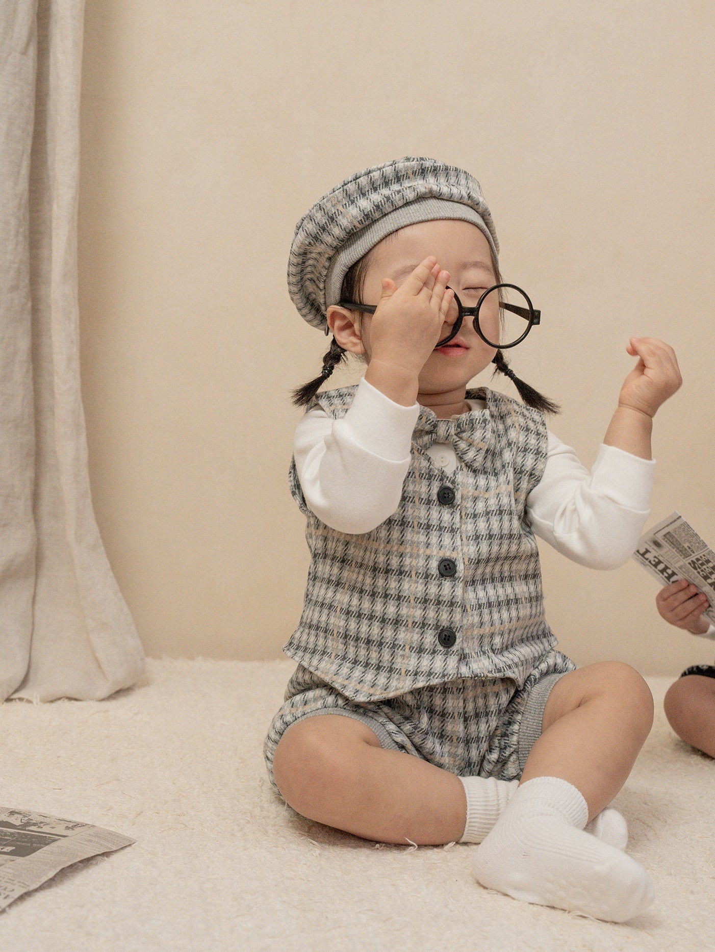 PEEKABOO 韓國正品 | PP24418 SHERLOCK HAT - FLO | FLOWERKKOCH 