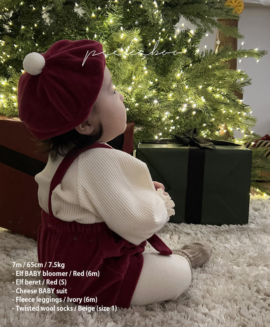 PEEKABOO 韓國正品 | PP24422 ELF SUIT (6M/12M/18M) - FLO | FLOWERKKOCH 