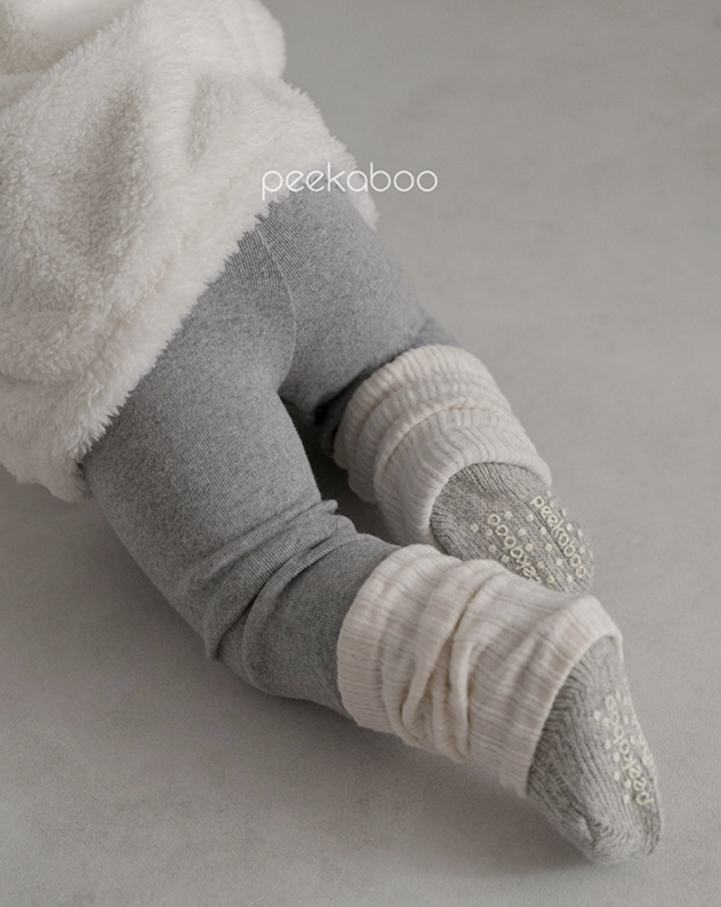 PEEKABOO 韓國正品 | PP24426 ROLLUP LEGGINGS (XS-JL) - FLO | FLOWERKKOCH 
