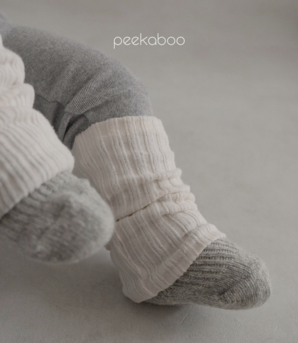 PEEKABOO 韓國正品 | PP24426 ROLLUP LEGGINGS (XS-JL) - FLO | FLOWERKKOCH 