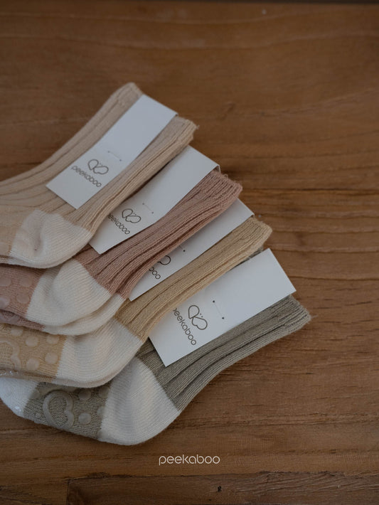 PEEKABOO 韓國正品 | PP25210 Palette Socks Set of 4