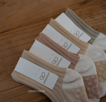 PEEKABOO 韓國正品 | PP25210 Palette Socks Set of 4