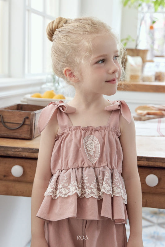 韓國童裝 26夏| RO15 Momo Blouse (90-120cm)