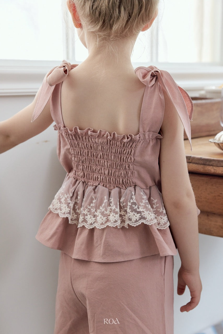 韓國童裝 26夏| RO15 Momo Blouse (90-120cm)