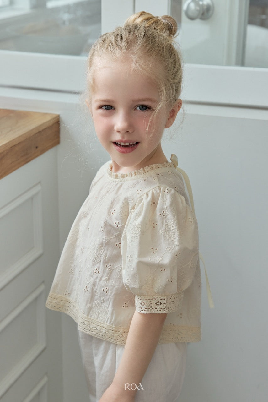 韓國童裝 26夏| RO14 Madeleine Blouse (90-120cm)