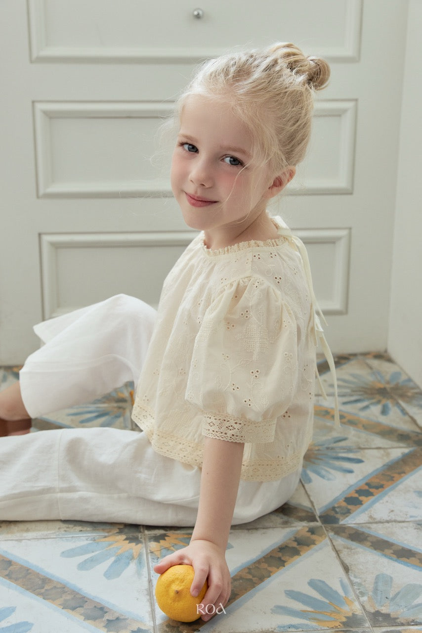 韓國童裝 26夏| RO14 Madeleine Blouse (90-120cm)