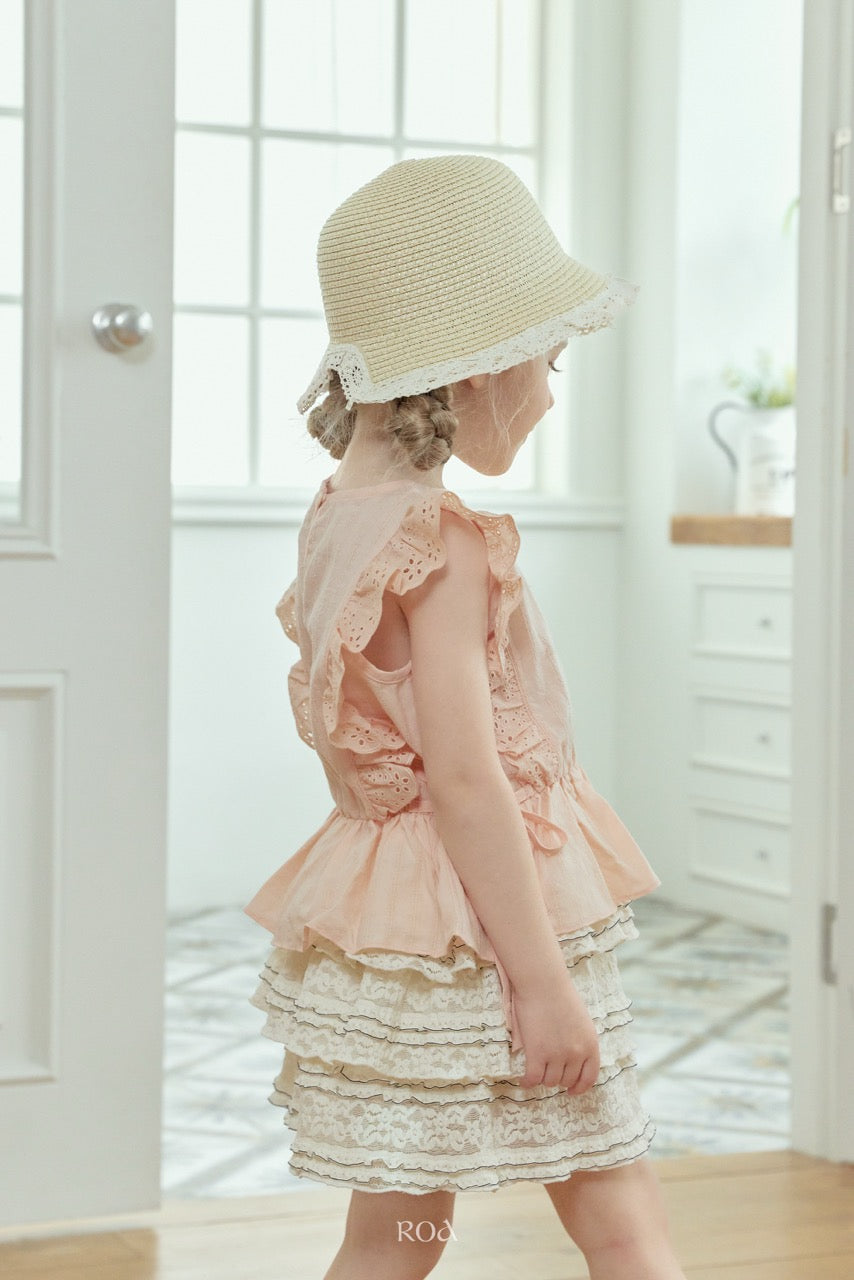 韓國童裝 26夏| RO18 Shabang Wing Blouse (90-120cm)