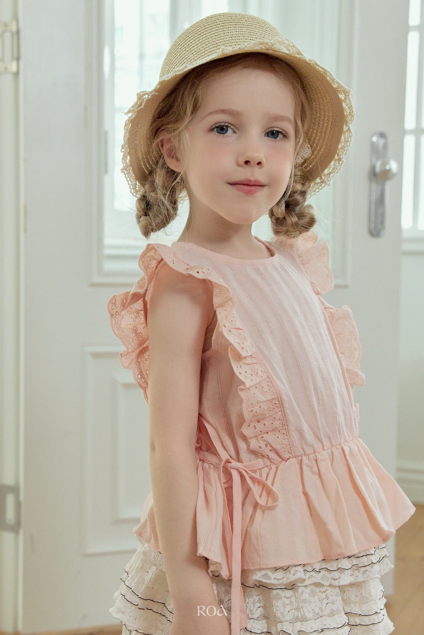 韓國童裝 26夏| RO18 Shabang Wing Blouse (90-120cm)