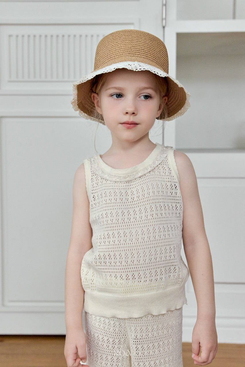 韓國童裝 26夏| RO05 Chouchou Knit Set (90-120cm)