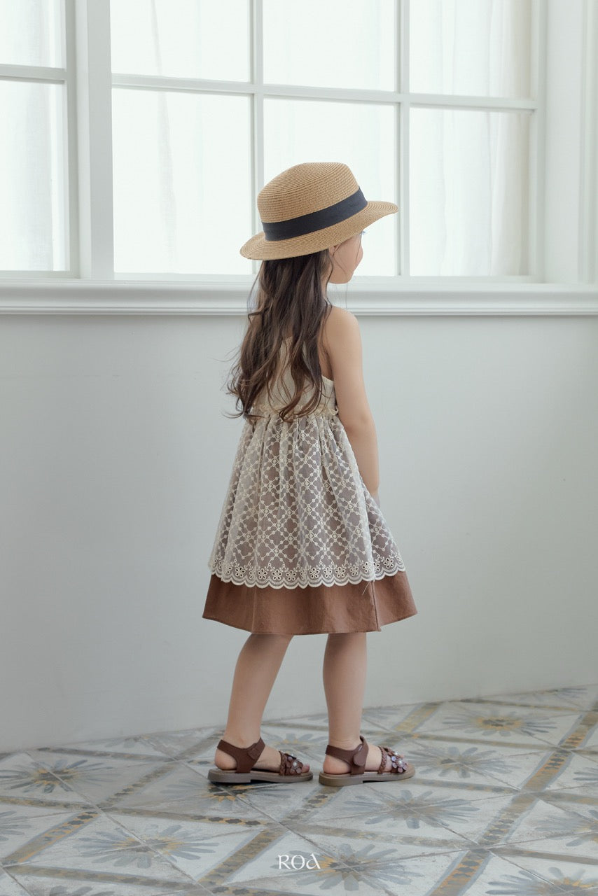 韓國童裝 26夏| RO11 Brownie Dress (90-120cm)